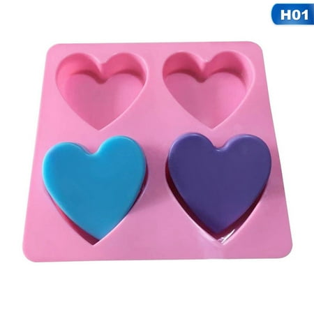 AkoaDa 3D Silicone Cake Mould Candy Chocolate Cake Cookie Cupcake Soap Molds Pop
