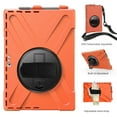 thumbnail image 7 of XYX Case for 12.3 inch Microsoft Surface Pro 7 Plus/Pro 7/Pro 6/Pro 5/Pro 4 with 360 Degree Rotating, Hand Strap, Shoulder Strap, Orange, 7 of 7