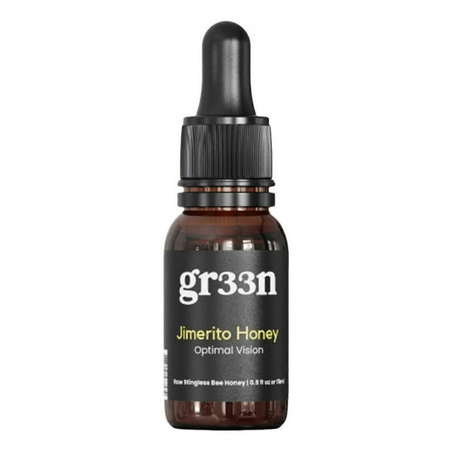Jimerito Honey Eye Drops Natural Soothing Relief for Discomfort Itchy Dry Eyes, Anti-Fatigue Liquid Eyes Care Supplies