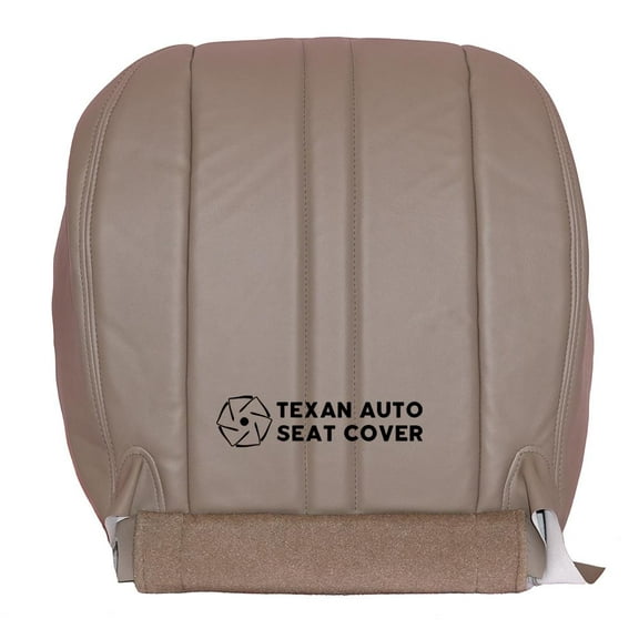 2009, 2010, 2011, 2012, 2013 ,2014 Chevy Express 1500 2500 3500 Van, Cargo Van, Passenger Van Driver Bottom Vinyl Seat Cover Tan