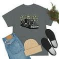 thumbnail image 3 of Truck Driver Camo American Flag Distressed Style Trucker T-Shirt, 3 of 4