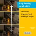 thumbnail image 3 of Disney Mickey and Minnie Color-Changing LED Tabletop Lamp, Dimmable, 69889, 3 of 14