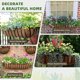 thumbnail image 4 of Forros naturales de fibra de coco para jardineras, jardineras y cestas colgantes - retienen la humedad, son fáciles de remodelar y ofrecen soporte robusto para flores y plantas, 4 of 4