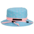 thumbnail image 2 of Panama Jack Kids Sun Hat - Flamingo Print, Adjustable Chin Cord, UPF (SPF) 50+ UVA/UVB Sun Protection, 2" Brim, 2 of 2