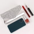 thumbnail image 5 of Women Sequins Evening Clutch Envelope Flap Handbag Chain Strap Crossbody Bag, 5 of 6