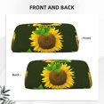 thumbnail image 3 of Goofa Sunflower3 Pattern Leather Pencil Case, Pencil Pouch, Pencil Bag, Pen Case, Pen Pouch, Pen Bag, Pencil Pouches, Pencil Bags,College Pencil Case, 3 of 7
