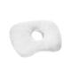 thumbnail image 4 of Almohada para dormir con orificio para la oreja, relleno de tela PP, versátil cojín protector para los oídos blanco, 4 of 6
