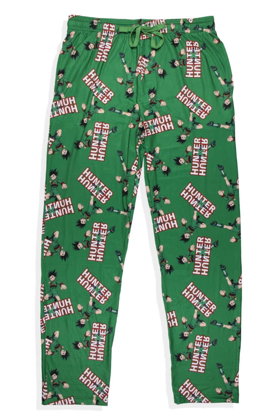 Hunter X Hunter Men's Gon Freecss Allover Character Lounge Pajama Pants