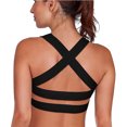 thumbnail image 1 of Sujetador deportivo para mujer, acolchado, transpirable, de alto impacto, con espalda cruzada, sujetadores de yoga, 1 of 7