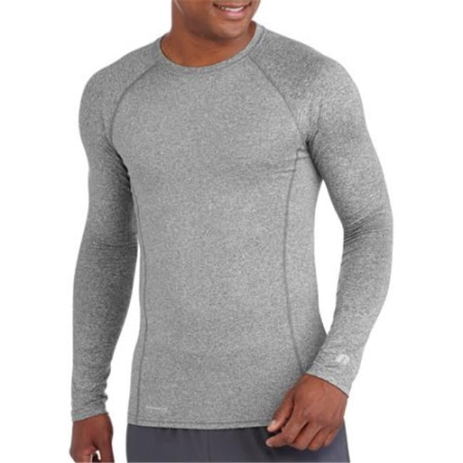 Maidenform Crewneck Top Baselayer Thermal Sport Seamless Moisture Wicking Smooth 