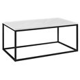thumbnail image 1 of Pemberly Row Open Box Coffee Table in Marble with Unique Metal and Wood Design, Marble, 1 of 4