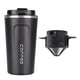 thumbnail image 1 of Taza térmica de acero inoxidable, termo para el hogar, la oficina, viajes, coche, té, agua, café y otras bebidas. Ideal para actividades al aire libre y camping. 510ml 16x9cm, 1 of 8