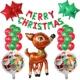 thumbnail image 4 of 28 piezas/juego de globos de aluminio con temática navideña de Papá Noel, muñeco de nieve, dulces, para decoración del hogar, regalos para niños, suministros de globos de aire, 4 of 4
