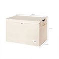 thumbnail image 4 of 3 Sprouts Collapsible Toy Chest Storage Bin for Playroom, Rhino & Bear (2 Pack), 4 of 8