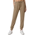 thumbnail image 2 of MOSHU 3 Pack Sweatpants for Women Athletic Joggers with Pockets Elastic Waist Lightweight Sweatpants Casual Soft Pants, 2 of 8