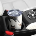 thumbnail image 5 of 20 Oz Cute Cat Coffee Tumbler Double Wall Insulated Stainless Steel Water Bottle | Metal Reusable Thermoses Flask with Cup Cap | Leak & Sweat Proof with Anti-Dust Lid, 5 of 7
