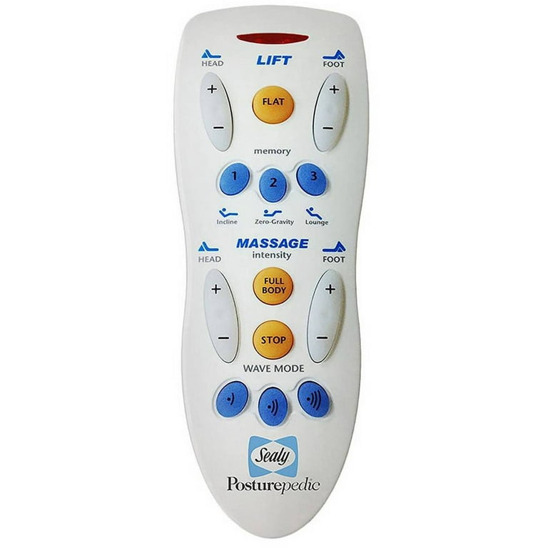Sealy posturepedic adjustable cheap bed remote control