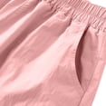 thumbnail image 5 of Miluxas Soft Pants for Girl Culottes Capris Wide Leg Palazzo Boho Pants Trousers Pink 15-16 Years, 5 of 6