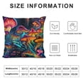 thumbnail image 5 of ARISTURING Stay Little Hippie Throw Pillow Case Funny Novelty Mushroom Decorative Cushion Cover for Home Office School Dorm Girls Room Hippy Room,Retro Hippy Gifts for Women Girls Hippies, 5 of 5
