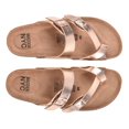 thumbnail image 1 of Sandalia Madden NYC Talla 26 con Cintas Entrelazadas Oro, 1 of 4