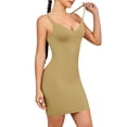 thumbnail image 2 of SAYFUT Women Shapewear Full Slip For Under Dresses Tummy Control Cami Mini Body Shaper Seamless Spaghetti Straps, 2 of 7