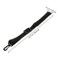 thumbnail image 2 of FUEENIRVA 1Pc Saxophone Fixing Strap Accessory Black Nylon Adjustable Comfortable Belt, 2 of 8