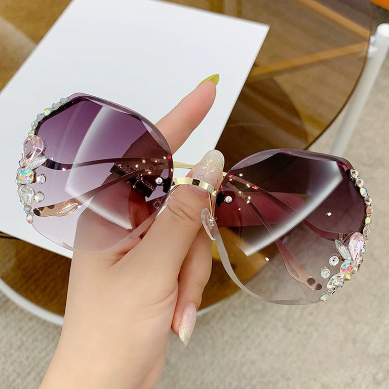 Y2K Vintage Visor Sunglasses. Frameless 2000's Pink -  Hong Kong