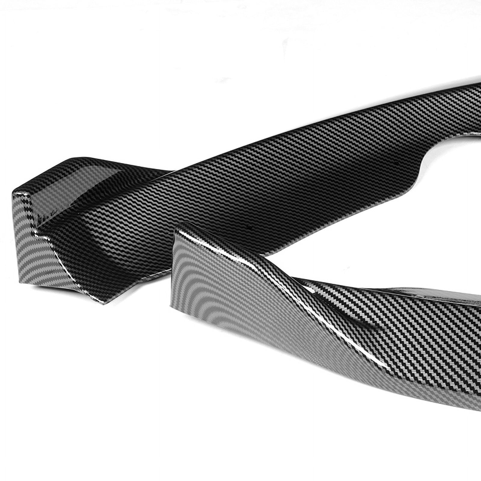 For 2013-2016 Ford Fusion Mondeo Carbon Look Front Bumper Body Kit Spoiler Lip