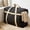 Black Size L M7, variant on Ke1Clo Large Capacity Travel Bag Waterproof Non Woven Fabric Storage Duffle with Reinforced Handles Foldable for Moving Camping Home Organization