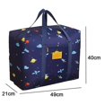 thumbnail image 2 of Bolsas de mudanza de tela Oxford resistentes para ahorrar espacio y almacenamiento con cremallera, 2 of 5