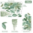 thumbnail image 1 of Thinsony Decorate Living Room With Removable Green Leaves Wall Picture Easy To Apply Remove Wide Applications, 1 of 6