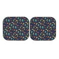 thumbnail image 7 of Kll Shells And Seaweed Windshield Sun Shade 2-Piece Foldable Car Front Window Sunshade For Most Sedans Suv Truck - Auto Sun Blocker Visor Protector Blocks Max Uv Rays - Large, 7 of 7