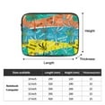 thumbnail image 3 of Cool Slogan Hawaii Portable Laptop Sleeve Compatible with MacBook Air Notebook Computer Case for Men Women College School Students, 3 of 7
