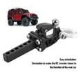 thumbnail image 4 of Metal RC Crawler Trailer Hook Tow Hitch, Trailer Hitch Receiver for 1/10 RC Crawler Rear Bumper Parts, 4 of 7