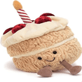 thumbnail image 1 of Refurbished Jellycat Offical Amuseables Birthday Cake Soft Stuffed Cuddly Plush 4 7 inc, 1 of 1