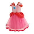 thumbnail image 5 of HAWEE Girls Princess Costume Pink Dress Up Outfit for Halloween Cosplay Carnival Party, 5 of 6