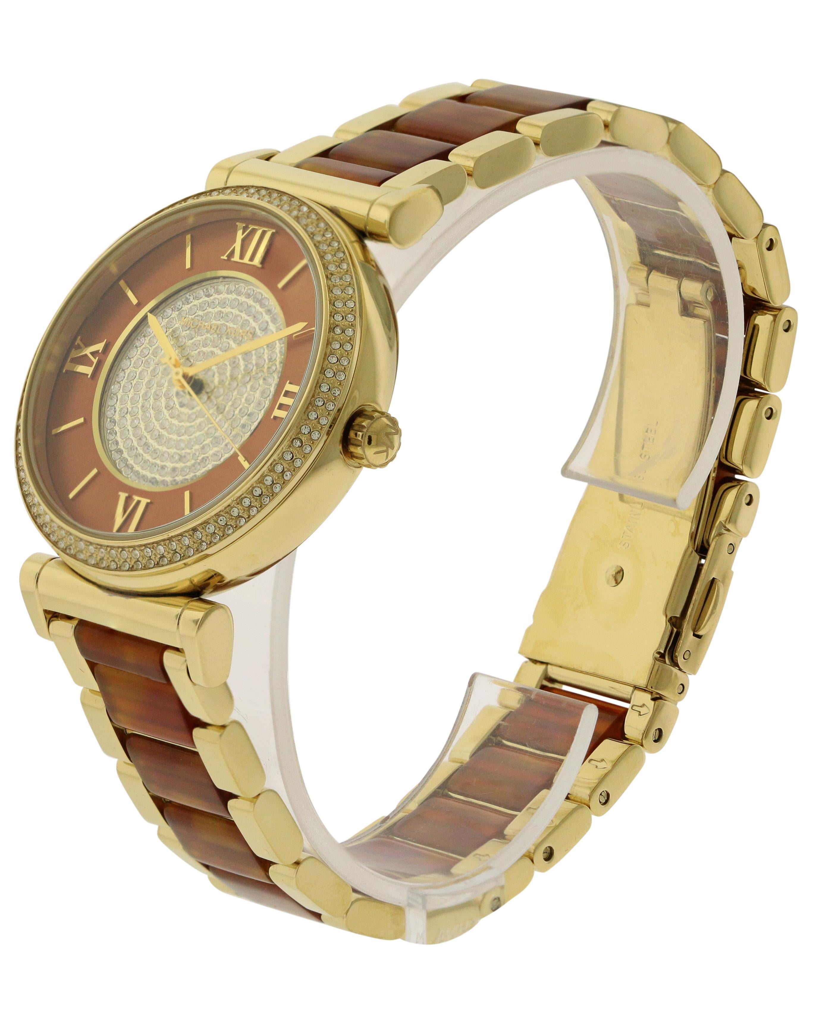 Michael Kors Women's Catline Two-Tone Watch MK3411 - Walmart ...