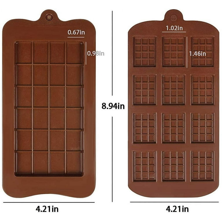 Mini Chocolate Bar Silicone Mold – Busy Bakers Supplies