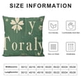 thumbnail image 5 of Pillow Covers Green Throw Pillow Case Decorative Cushion Case for Home Office Room Decor, 5 of 5