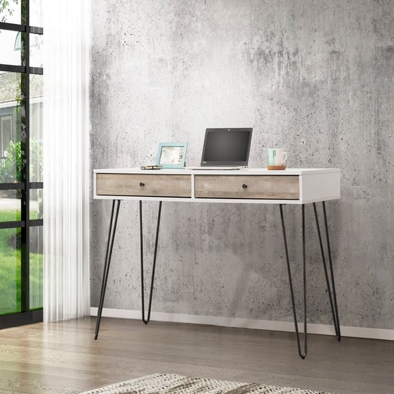 Taupe Oak Desk