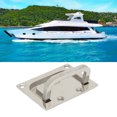 thumbnail image 4 of Boat Pull Flush Lift Ring, Rectangular Grip Handle Good Flatness Wear Resistant 316 Stainless Steel Durable Silver  For RVs, 4 of 8