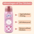 thumbnail image 7 of 55 Pcs Softball Themed Graffiti Stickers Newly Upgraded Waterproof With Non-Marking Glue Reusable High-Definition Printing For Suitcase Scooter Computer Tablet Bike And More, 7 of 7