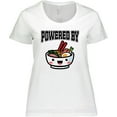 thumbnail image 3 of Inktastic Powered By Ramen Cute Noodles Women's Plus Size T-Shirt, 3 of 5