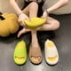 thumbnail image 3 of Jumpingount Bonitas pantuflas Durian para mujer, zapatillas de casa suaves de fondo grueso, sandalias de playa de moda para mujer, toboganes Calzado verde fluorescente 40-41, 3 of 6