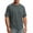 Dark Gray tops for men #1, variant on Men Heavyweight Short Sleeve Crew Neck Tees Solid Tone Relaxed Fit Durable Jersey Material For Daily Layering Outdoor Casual And Home Lounging Tops Black,L