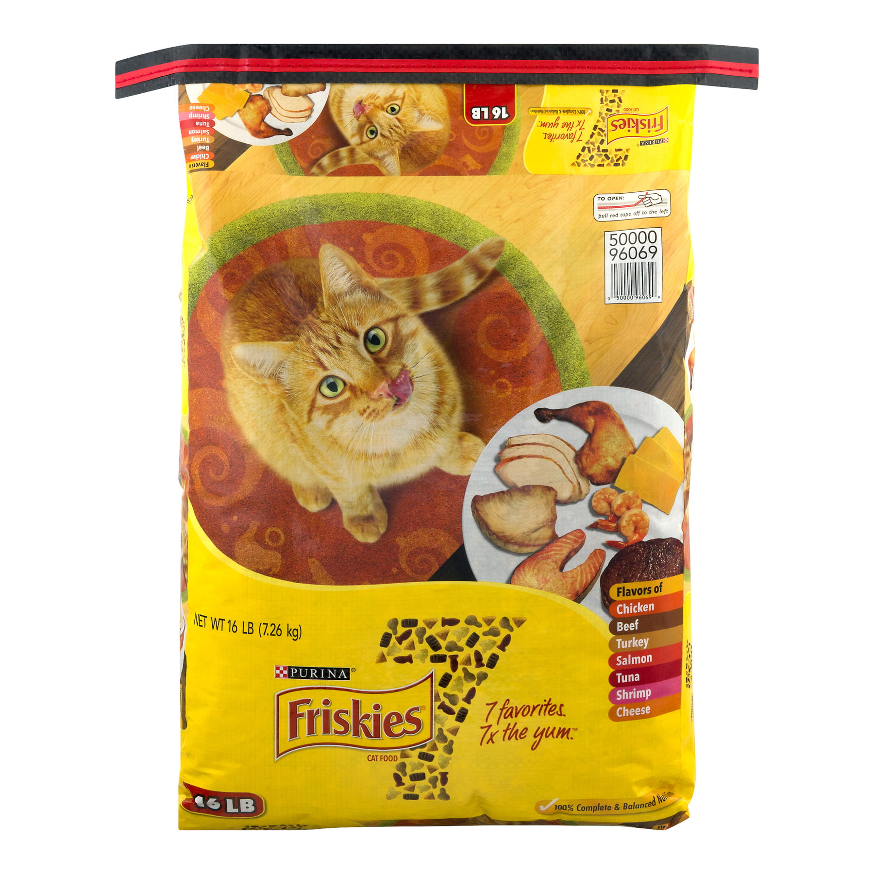Friskies 7 Dry Cat Food , 16 lb (Discontinued)