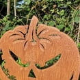 thumbnail image 3 of Hierro Arte Calabaza Decoración de jardín Estatuas Césped Decoración de D Cola Accesorio de calabaza, 3 of 6