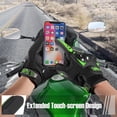 thumbnail image 3 of Guantes de pantalla táctil JAMW Sencillez para moto Y deportes al aire libre tamaño L verde, 3 of 5