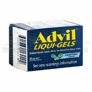 Advil Liqui-Gels Ibuprofen Pain Relief Liquid Filled Capsules, 20Ct, 4-Pack