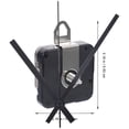 thumbnail image 5 of UPKOCH Wall Clock Repair Kit Black Plastic 1 Set, 5 of 8